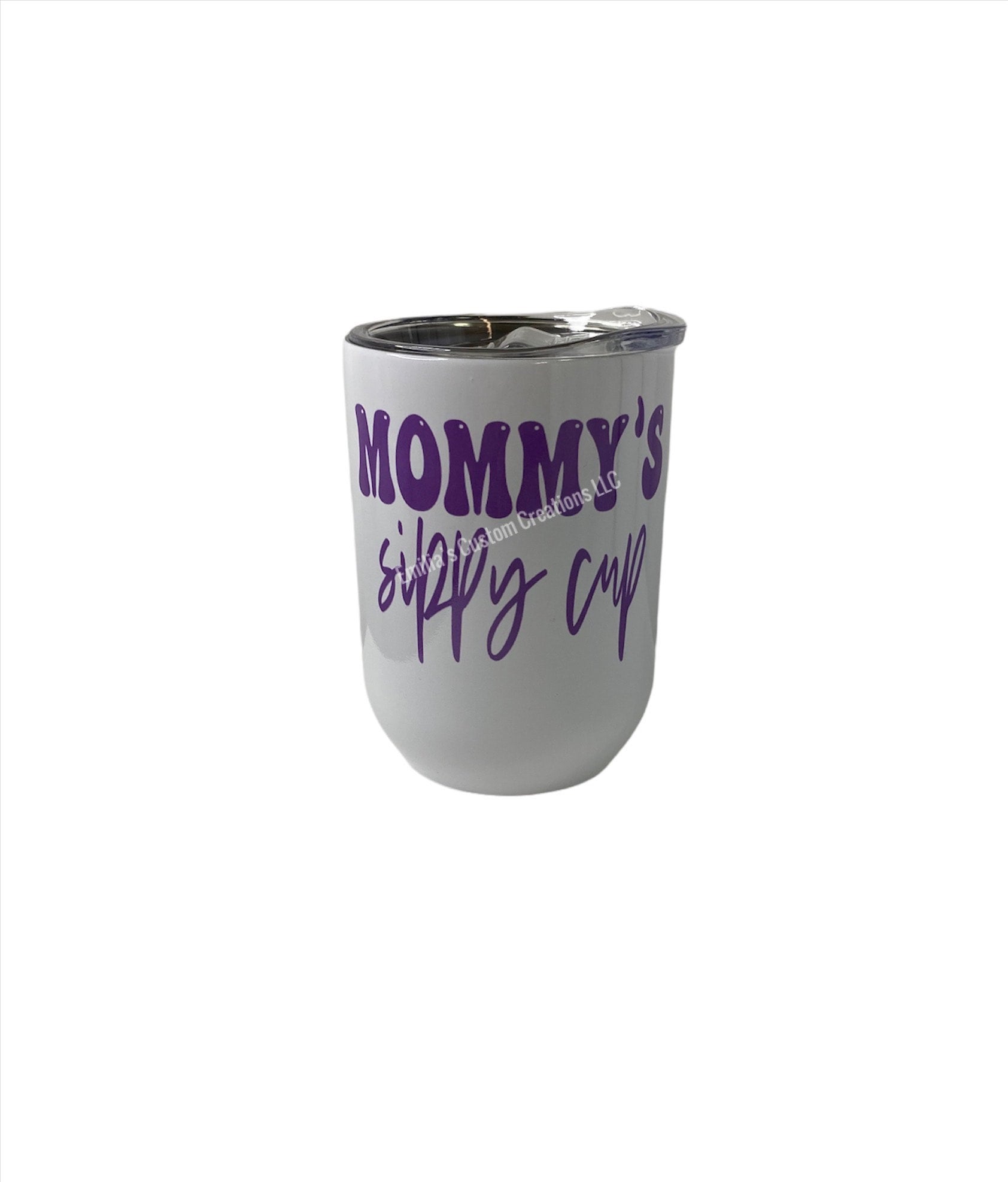 Mommy's Sippy Cup 12oz Insulated Stainless Steel Travel Wine Tumbler – NLT  Custom Designs